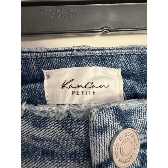 KanCan Hawthorne High Rise Flare Medium Wash Jeans Denim Blue Size 13 30 Petite - Picture 2 of 6
